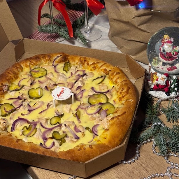 Пицца по деревенски 